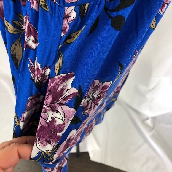 Band Of Gypsies Floral Button Fit & Flare Dress - Picture 5 of 9